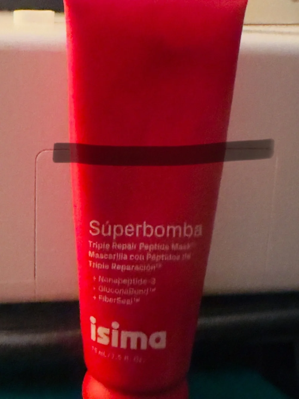 isima Súperbomba Triple Repair Peptide Mask - Red Tube